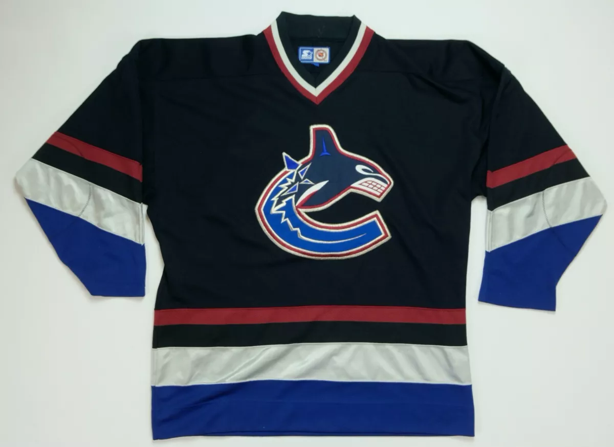 Blank Vintage Vancouver Canucks Hockey Jersey