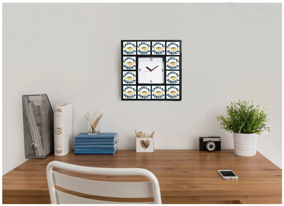 Reloj Promocional Publicidad Concesionario Servicio Autorizado Auto Cadillac 10.5". No $65 Foto 2 de 4