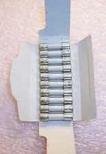 QTY (50) 19201-6.3A WICKMANN 6.3A 250Vac 5x20mm MINIATURE FUSES 