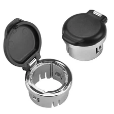 2PCS Cigarette Lighter Power Outlet Socket Cap Plug Cover Set 25793816 20983936