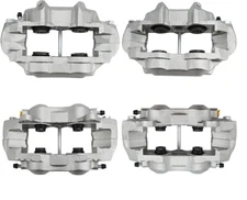 4Pcs Rear Front Left Right Disc Brake Calipers For 1965-1982 Chevrolet Corvette