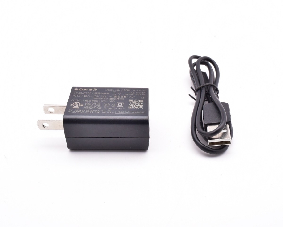 Sony AC-UUD12 AC Adapter Charger for A7 & A7II Multi/Micro USB