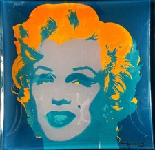 Andy Warhol Rosenthal Marilyn Glass Plate 30x30, Limited Edition Box, Super Gift