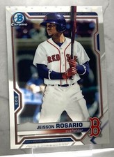 2021 Bowman Chrome Prospects #BCP-37 Jeisson Rosario    Boston Red Sox