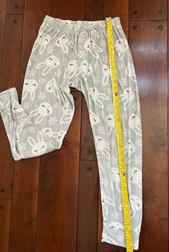 Pajama Bottoms Lot Microfleece Women XS Girls XL Squishmallows Bunny Cat Prints - Picture 10 of 10