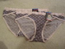Maidenform ladies panties cheekies bikini size 8 XL new with tags 2 pair