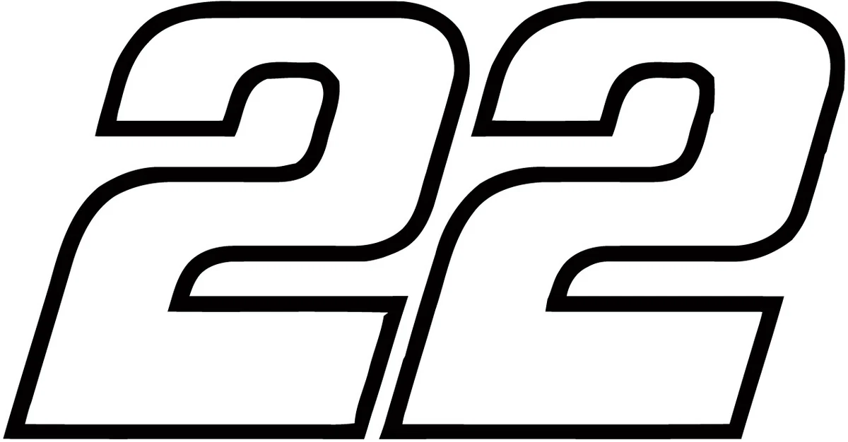 Nascar Number Decals