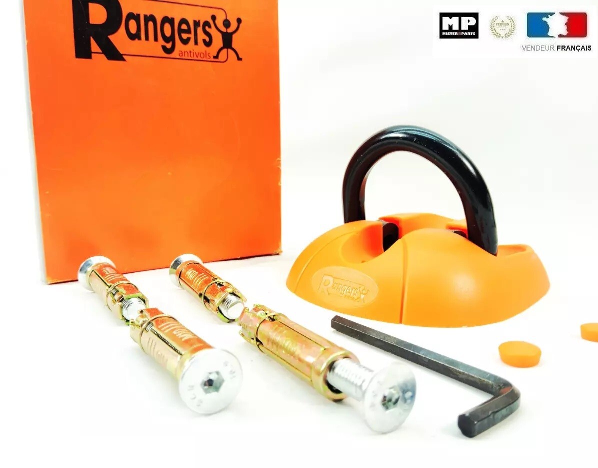 Sécuriser un parking extérieur grâce à l'attache cadenas au sol Rangers