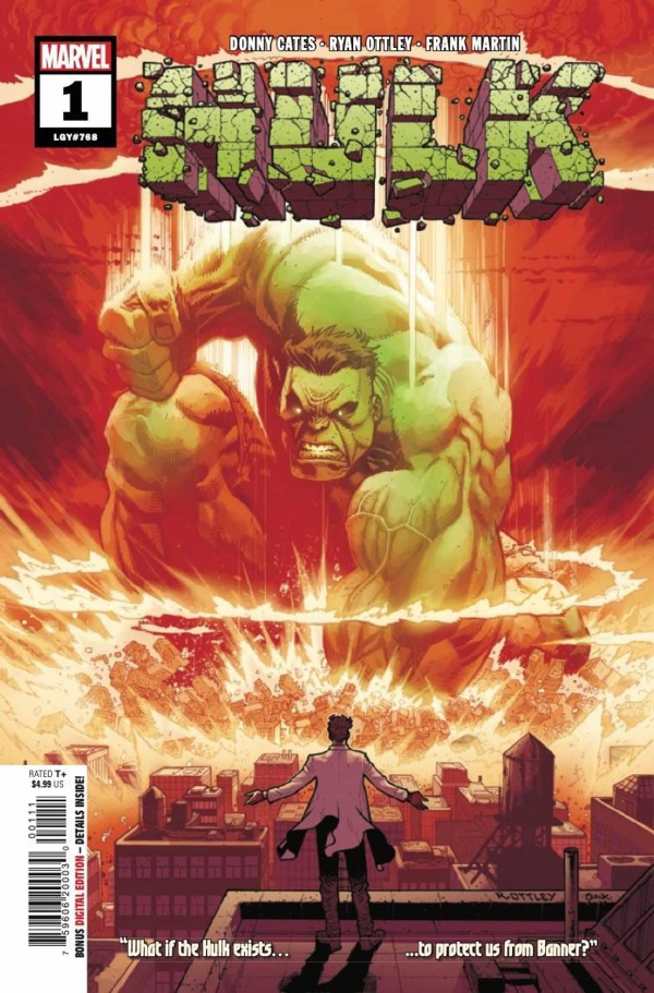 Marvel Comics Hulk #1 Legacy #768 Modern Age 2022 Momoko Bennett