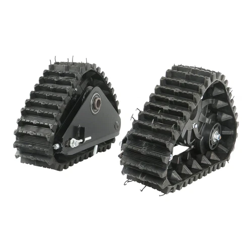 Pair Rear Wheel Track for Buggy Lawn Mower ATV UTV Snow Sand Snowmobile Tractor