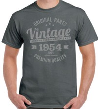 Vintage Year 1954 Premium Quality Mens 71st Birthday T-Shirt 71 year Old Gift