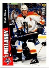Scott Mellanby autographed hockey card Florida Panthers, FT 1996 Upper Deck #102