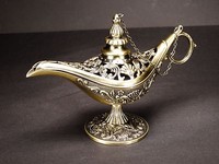Brass Color Large Aladdin Lamp Figure Ornament Home Decoration 49 Brass Color Large Aladdin Lamp Figure Ornament Home Decoration 49