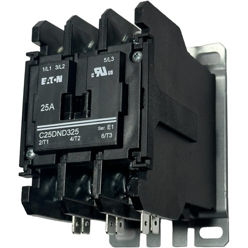 CONTACTOR DE PROPÓSITO DEFINIDO EATON C25DND325A 3 POLOS 110/120 BOBINA CA 50/60HZ - Imagen 2 de 7