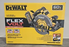 DeWALT FLEXVOLT 60V MAX DCS578X1 7-1/4" Circular Saw w/ Brake Kit - 9AH Battery!