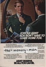 Army Reserve 1983 Picture Print Ad Clipping Page Anthony Geary Thaao Penghlis