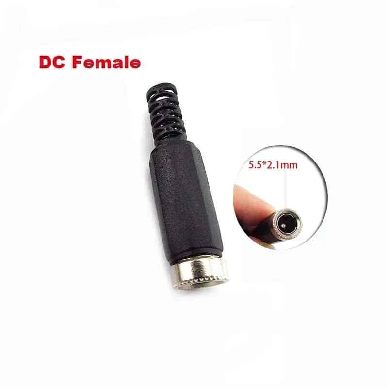 DC Steckverbinder Hohlbuchse Hohlstecker 5,5x2,1 2,5mm Adapter Netzteil Kupplung - Bild 3 von 4