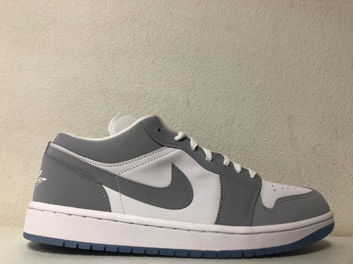 Nike Women's Air Jordan Low White Wolf Grey Aluminum DC0774-105