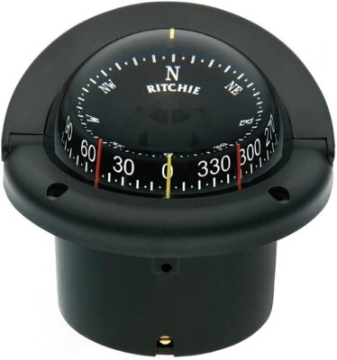 Compass, Flush Mount, 3.75 Combi, Black