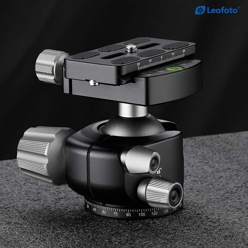 Leofoto LH-36 Ball Head Low Profile Arca/RRS Compatible for Tripod
