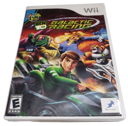 🔴Ben 10: Galactic Racing (Nintendo Wii, 2011) Complete - Picture 1 of 6