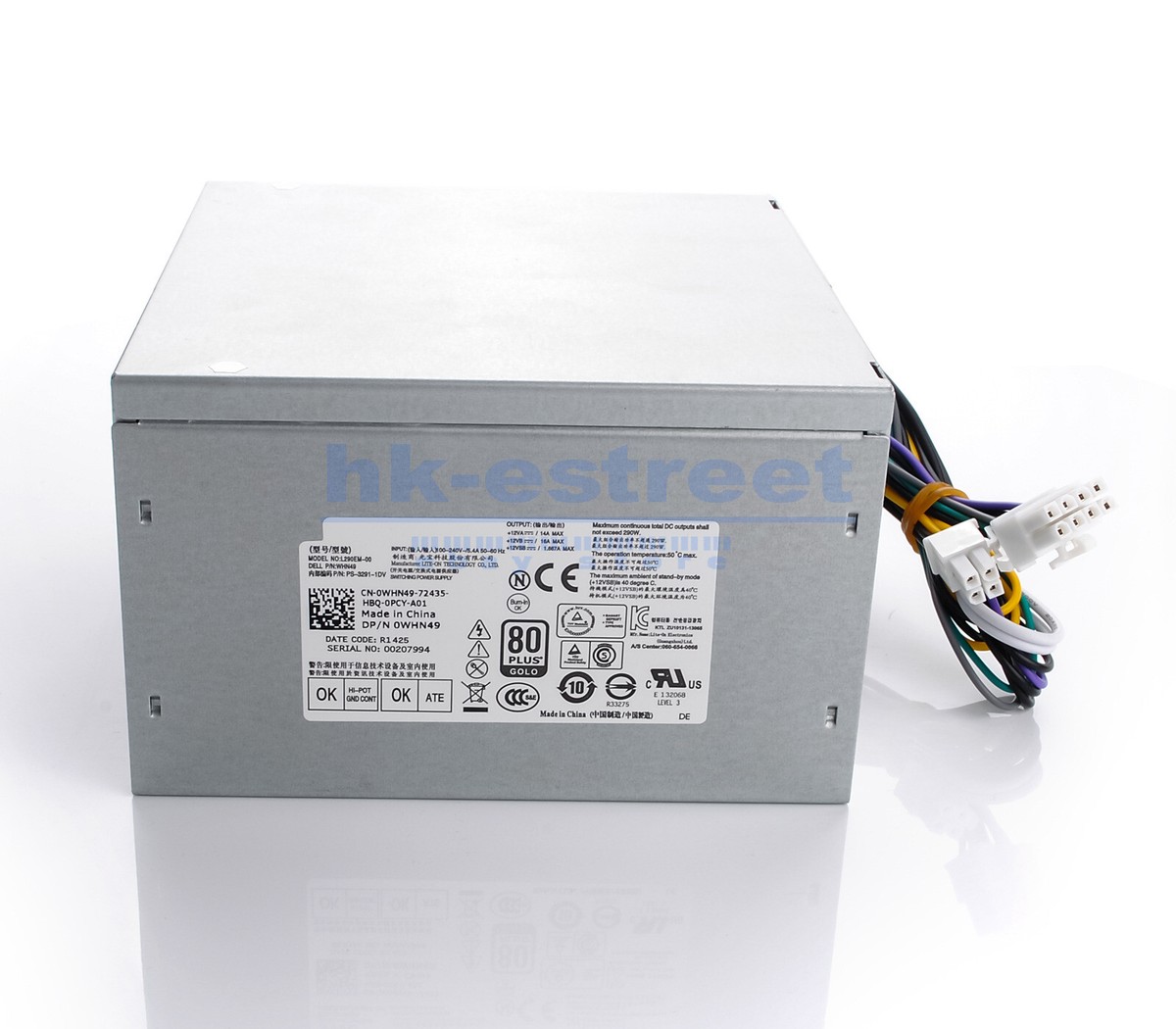Alimentation Dell L290EM-01 290W Pour Precision T1700, Optiplex 3020/7020/9020 MT - Occasion