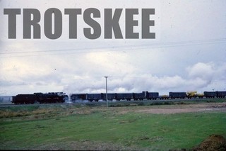 35mm Slide RENFE Spanish Railways Steam Loco 241F 2574 Zamora 1968 Spain Orig