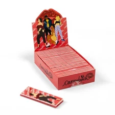 Cannabitch Rolling Papers-Red Box Includes 25 Packs of 50 Papers