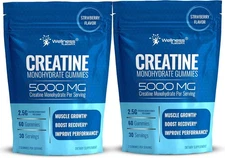 Creatine Gummies 5000mg 30 Ser  Creatine Monohydrate Gummies Third Party Tested