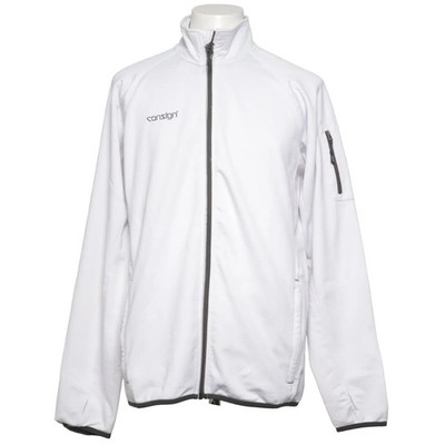 Elevate, Fleecejacke, Herren, Größe: L, Mani, Weiß, Elasthan/Polyester #94t