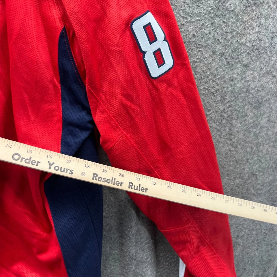 Футболка женская Washington Capitals Александра Овечкина большая красная НХЛ хоккей Reebok - Изображение 3 из 4