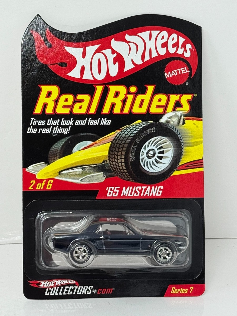Hot Wheels RLC Red Line Club Real Riders Series 1965 Ford Mustang