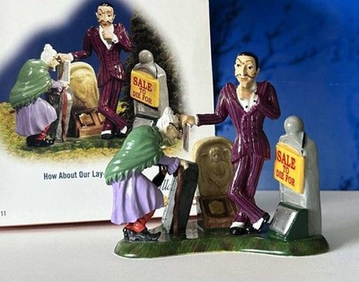 DEPT 56 Halloween HOW ABOUT OUR LAY-A-WAY PLAN?! Snow Village, Funeral Director
