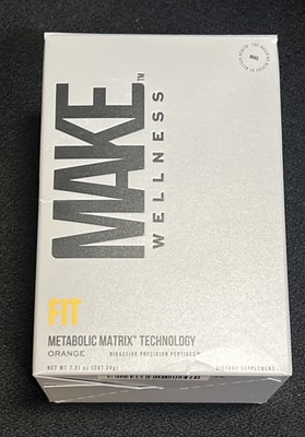   Make Wellness FIT   Daily Metabolism & Energy Support   30 Servings   New  