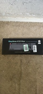 Keychron K10 Max Wireless Mechanical Full Size Keyboard Black English QWERTY