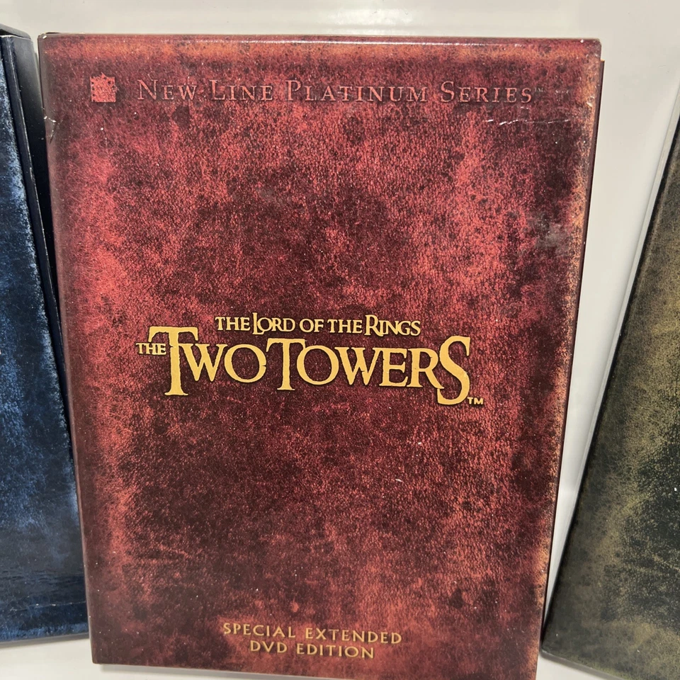 DVD Set Lord of the Rings Trilogy Special Extended DVD Edition 12 Disc W/ Manual Foto 3 de 4