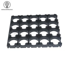 10PC 4x5 Cell 18650 Batteries Spacer Radiating Shell Plastic Heat Holder Bracket