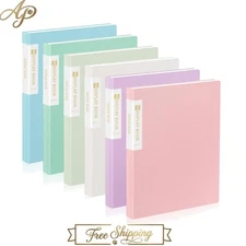 Customizable 6 Pack Portfolio Binder – High Transparency for Artwork & Documents