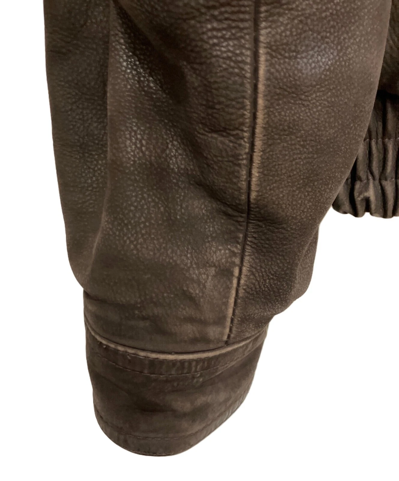 Wilsons Leather Leather Jacket Men's Size L Brown image 5