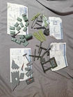 1984 Gi Joe Playsets.  Machine Gun Defense, Missile & Mortar Defense,  Manta