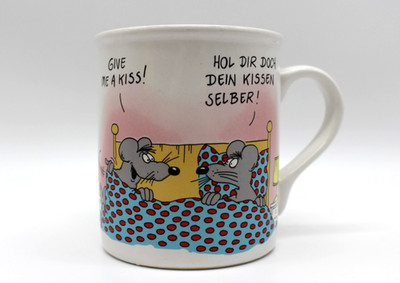 Uli Stein Tasse Mäuse Tasse Kaffeetasse Kaffeebecher Teetasse