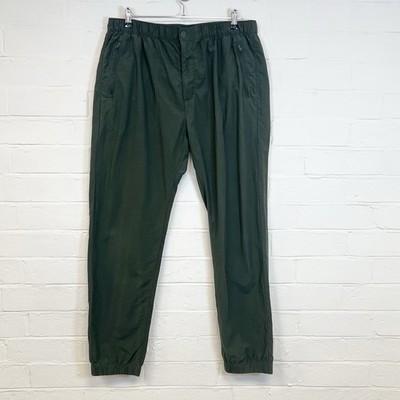 M&S Herren Cargo Hose Khaki Duschfest Technisch Walking Wandern Gr. L