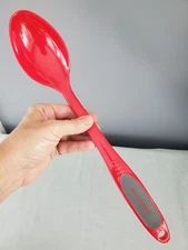 McCormick Baking / Mixing Kitchen Spoon Melamine 13" Long RED Safe up to 240F