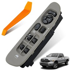 Power Window Switch 56049805AB Beige Left for 2002-2009 Dodge Ram 1500 2500 3500