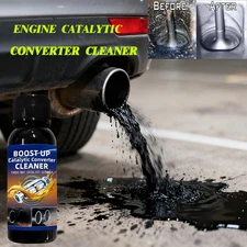 Catalytic Converter Cleaner Engine Boost up Carbon Removal Reduce Fuels Consumpt