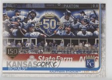 2019 Topps 150th Anniversary Kauffman Stadium Kansas City Royals #609 1zx