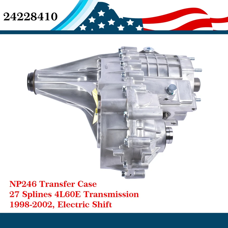 4L60E 27 Splines Transfer Case for GMC K1500 Suburban Yukon Chevy Tahoe 1998-02 - Image 2 of 4