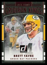 2016 Donruss #2 Brett Favre All-Time Gridiron Kings