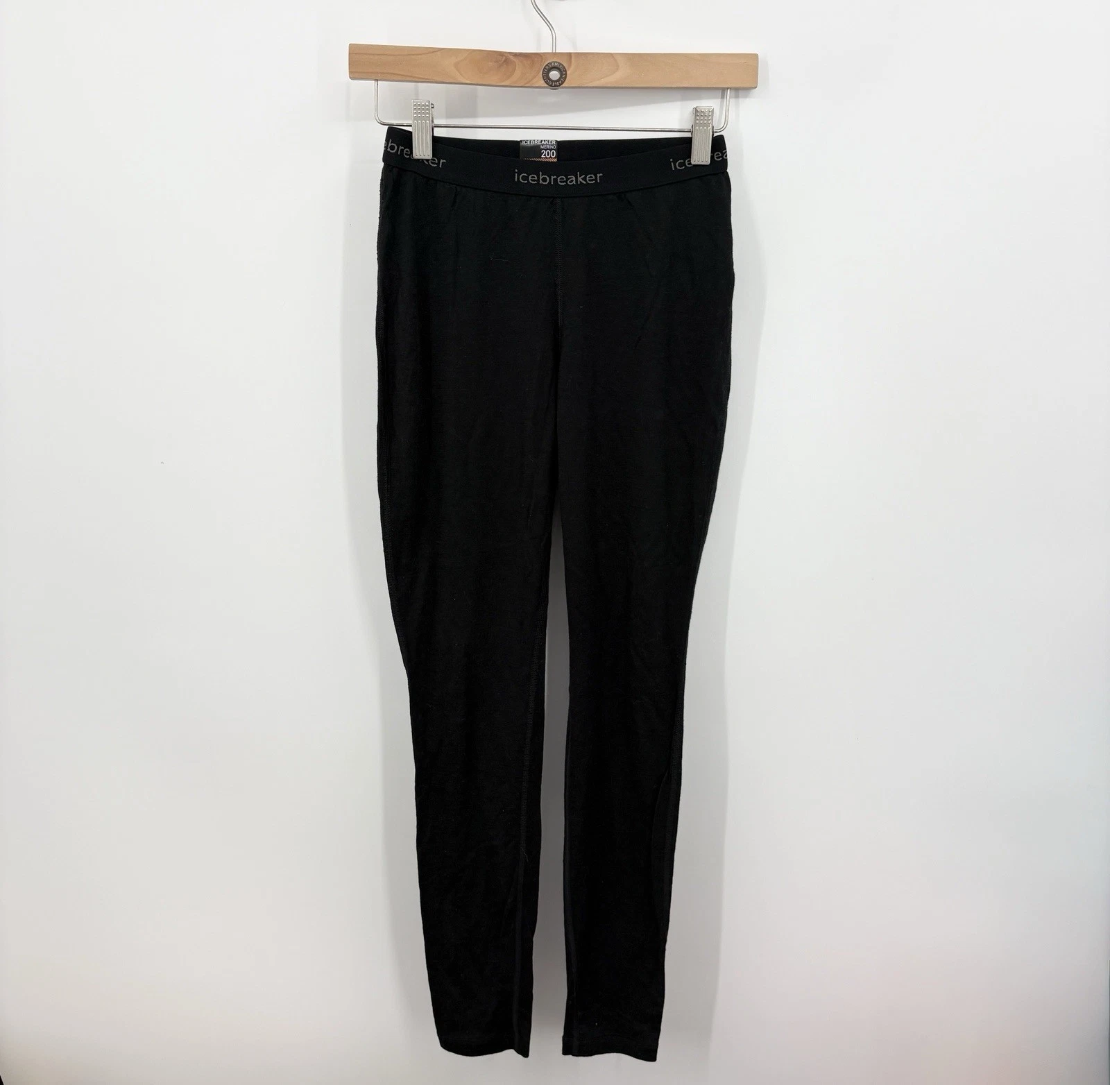 Icebreaker Merino Wool Base Layer Leggings Womens Small Hiking Layering Stretch
Opens in a new windo