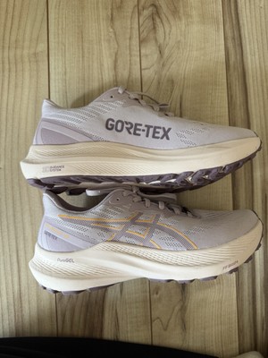 ASICS GT 2000 12 GORE-TEX 'watershed rose stadium orange' GTX waterproof 7.5